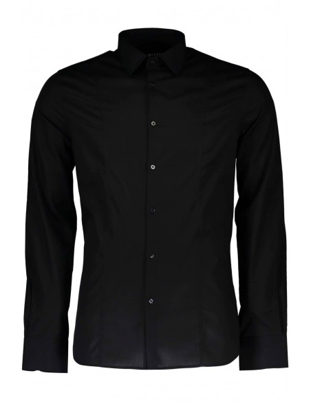 camisas color negro para hombre