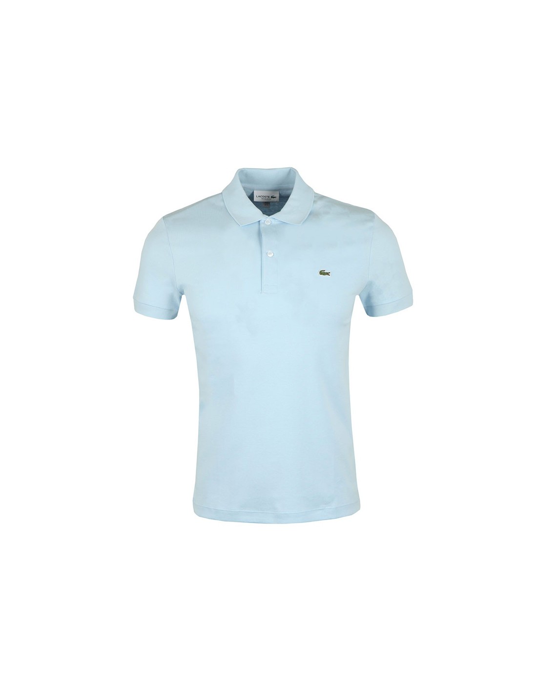 polo lacoste azul celeste