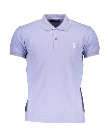 polo lila hombre